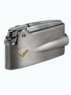 Зажигалка газовая Ronson Premier Varaflame Siver With V Mark RN RPV-3009