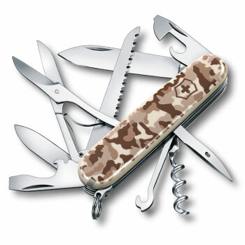 Нож Victorinox Huntsman камуфляж, 1.3713.941, 91 мм, 15 функций, камуфляж.