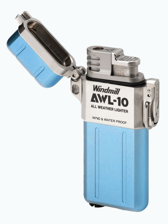 Зажигалка газовая Windmill AWL-10 Turbo Cobalt Blue WM 307-3006