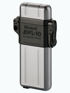 Зажигалка газовая Windmill AWL-10 Turbo Gunmetal WM 307-3002