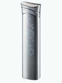 Зажигалка газовая Colibri Chloe Xo Etch Satin Silver &amp; Polished Silver CB LTR-049005-E