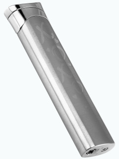 Зажигалка газовая Colibri Chloe Xo Etch Satin Silver & Polished Silver CB LTR-049005-E