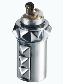 Зажигалка бензиновая Katharine Hamnett KH4E Pyramid Antique Shiny/Swarovski KH KH4E-1001