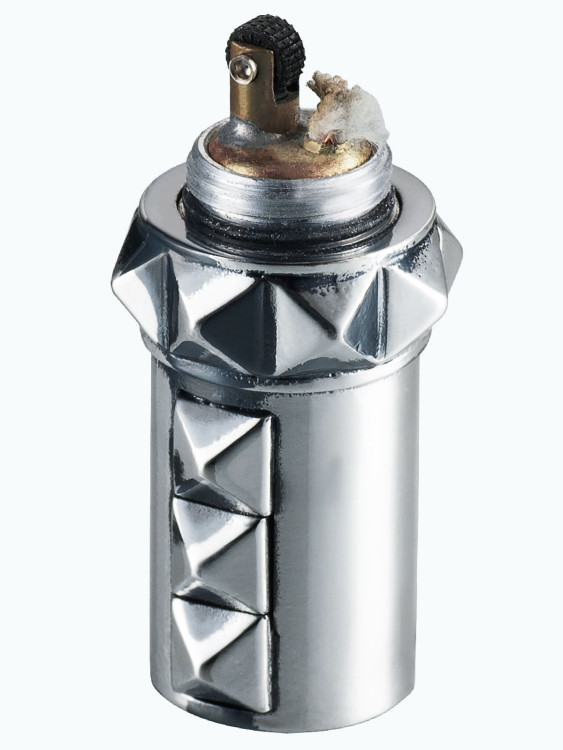 Зажигалка бензиновая Katharine Hamnett KH4E Pyramid Antique Shiny/Swarovski KH KH4E-1001