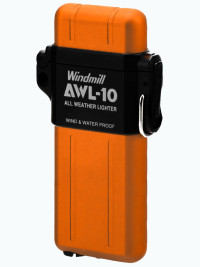 Зажигалка газовая Windmill AWL-10 Turbo Orange Matt WM 307-3003